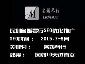 深圳名媛琴行品牌SEO優化推廣